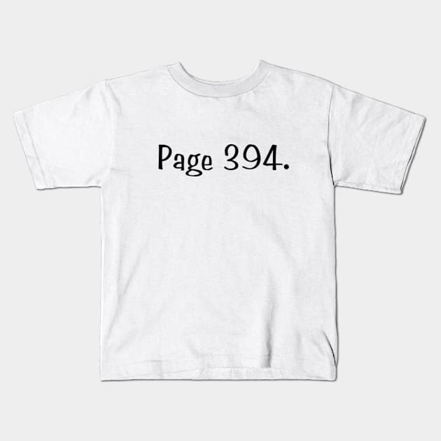 Page 394 Kids T-Shirt by Sarah Creations